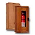 Wooden Fire Extinguisher Cabinets