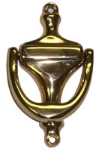 4" Solid Brass Door Knocker  