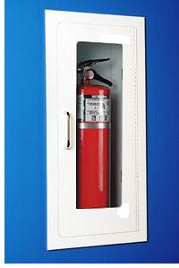 Fully-Recessed Fire Extinguisher Cabinet - Model A-126 