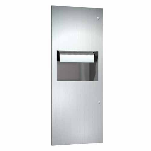 Automatic Recessed Paper Towel Dispenser and Waste Recepticle