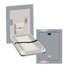 ASI 9017 Recessed Horizontal Vertical Stainless Steel Baby Changing Station