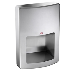 ASI 20199 Roval™ Recessed High Speed Hand Dryer Recessed High Speed Hand Dryer , ASI hand dryers, automatic hand dryer. ***  Free Ground Shipping  ***