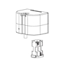 ASI 20364-001 Electronic Box w/ Battery Holder