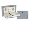 ASI 9018 Recessed Horizontal Stainless Steel Baby Changing Station