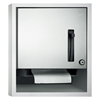 ASI 04523-6 Lever Roll Paper Towel Dispenser Stainless Steel Semi Recessed