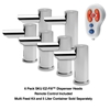 ASI 10-0390-6-1-AC EZ-Fill™ Soap Dispensing System Top Fill, 6 Pack Dispenser Head A/C Version