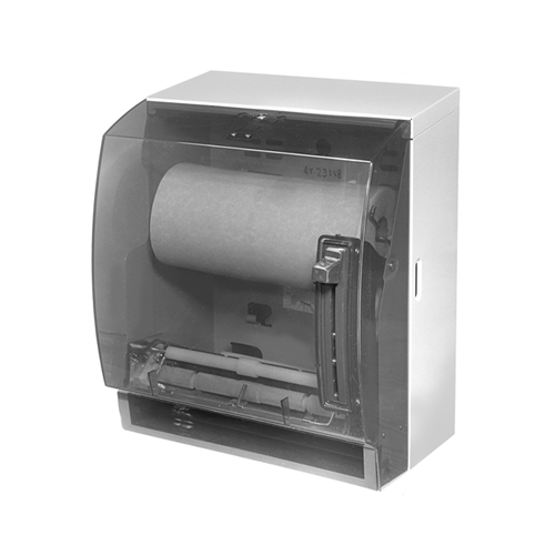 Model 2491- Smoke Front -Roll Paper Towels-Lever Operated