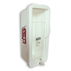 CATO 12001-H Chief Plastic 20 lbs. Fire Extinguisher Cabinet - White