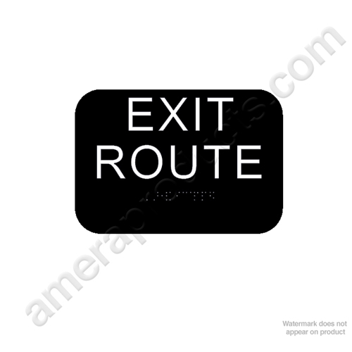 California Exit Route - Black