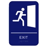 California Approved ADA Exit Sign