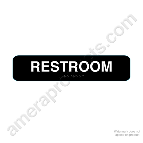 California Restroom - Black