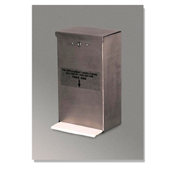 Diaper Depot CR34812-cu Surface Mounted Bed Liner Dispenser  by SSC, Inc. (Safe-Strap Co.) CR34812-cu 