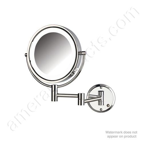 HL88CLD LED Wall Mirror Chrome Hard Wired