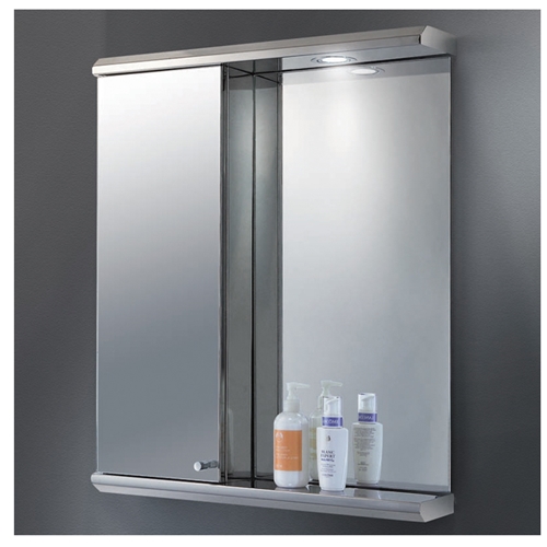 Stainless Steel Cabinet & Mirror Combo 2328