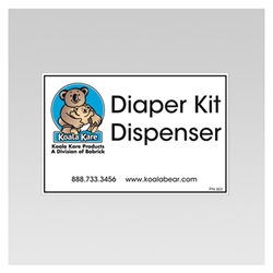 Label for Diaper Dispenser