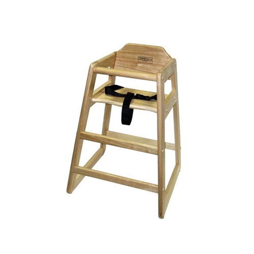Lipper Wooden Style High Chair (natural finish)