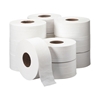 9" 2-Ply 1000' JRT Jumbo Roll Toilet Tissue - 12 Rolls per Case