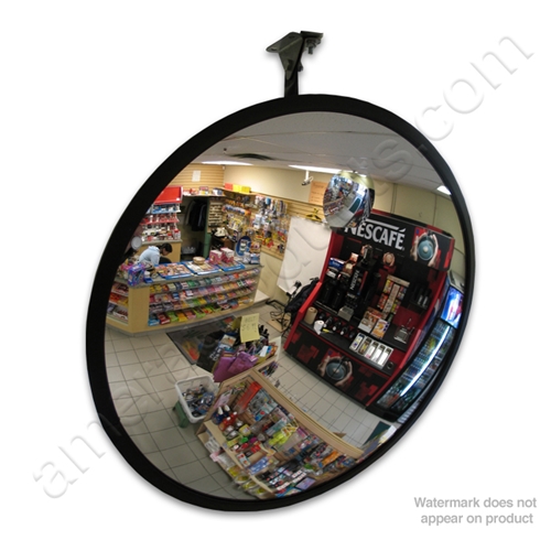 Convex Mirror with Steel Back