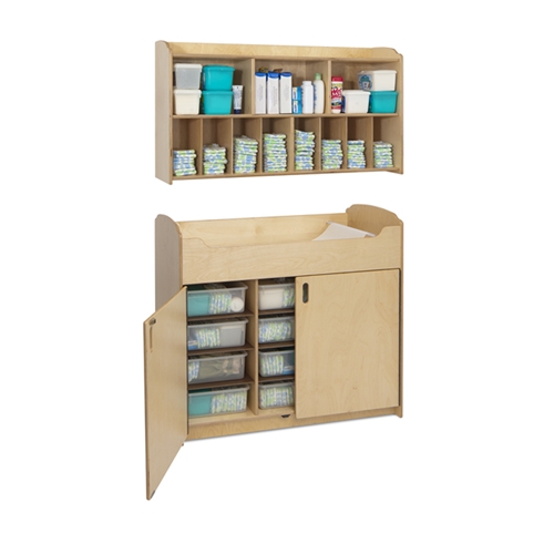 Changing Table with Diaper Organizer **Sold Separately**