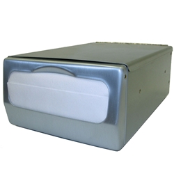 Palmer ND0061-13 Counter Top Mini-Fold Napkin Dispenser Stainless Steel 