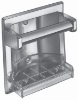 9363 Recessed Soap Dish (Shown with Bright Finish)