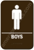 Restroom Sign Boys Brown 3813 restroom sign Boys, Boys restroom sign, Boys mens restroom sign 