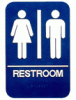 Unisex Restroom, With Braille 