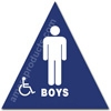 California Title 24 Restroom Sign Boys Handicap Blue 1528 California Title 24 restroom sign boys handicap, boys restroom sign, California Title 24 ADA boys handicap restroom sign