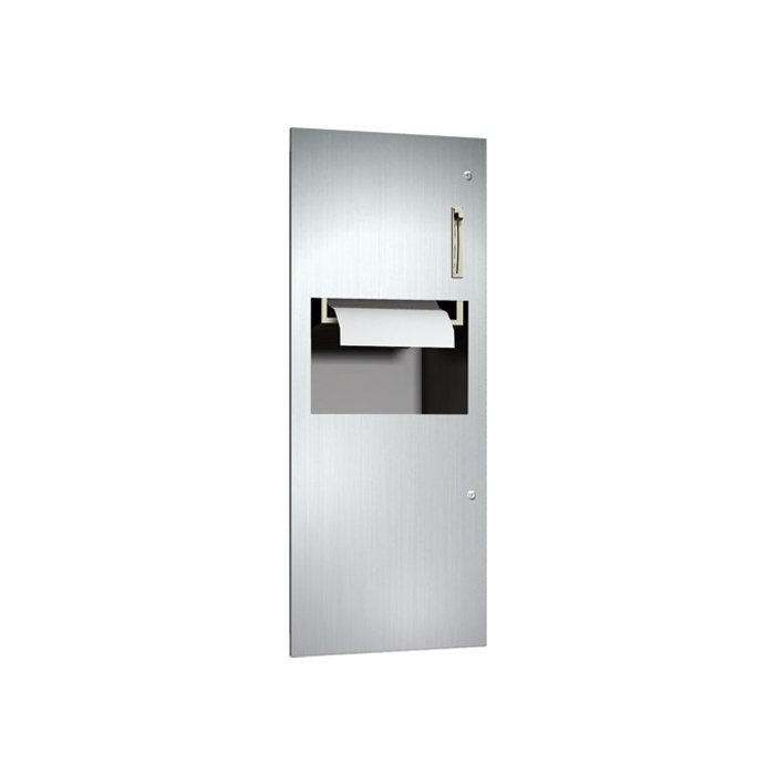 Automatic Recessed Paper Towel Dispenser and Waste Recepticle 