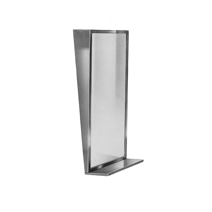 Fixed Tilt Mirror & Shelf - Model 7405 - Various Sizes