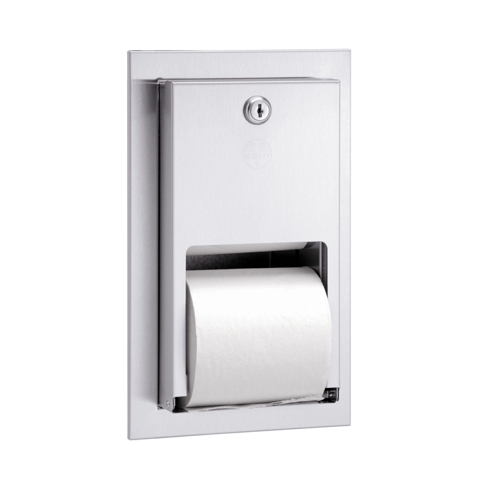 Recessed - Dual Roll Box Type