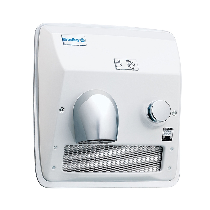 Bradley Hand Dryer - Model 2871 - Recessed