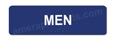 Men Sign Blue 1517 