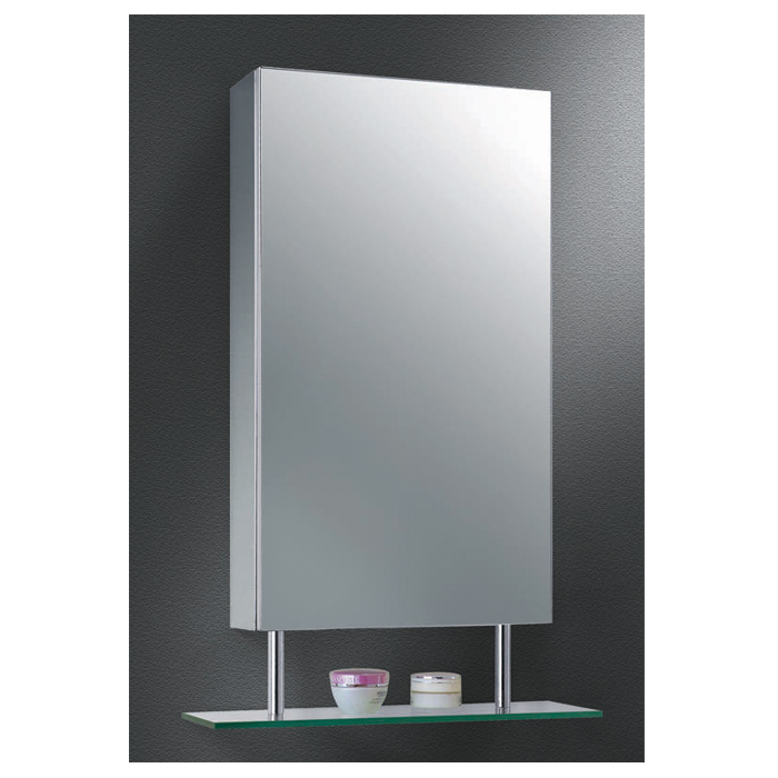 Stainless Steel Single Door with Shelf 