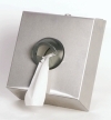 Center Pull Toilet Paper Dispenser Square Stainless Steel - Model A-125 
