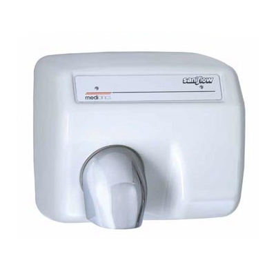 Saniflow® E85A Hand Dryer - Automatic - Cast Iron - White Porcelain