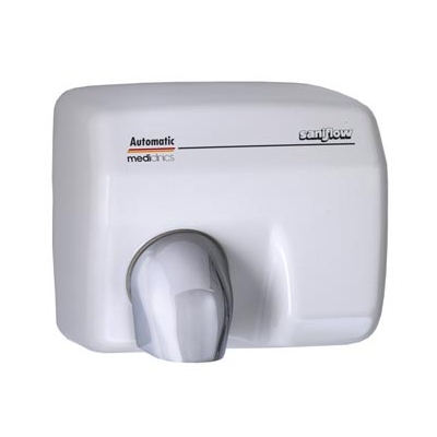 Saniflow® E88A Hand Dryer - Automatic - White Porcelain