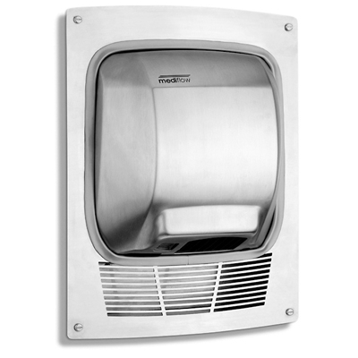 Mediflow® KT0010C Hand Dryer - Recessed Kit - Stainless Steel - Bright 