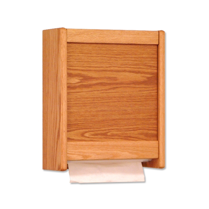Wooden Mallet Paper Towel Dispensers (natural finish) 