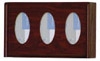 Wooden Mallet 3 Glove Box Wall Rack GBW11-3