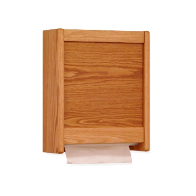 Wooden Mallet Paper Towel Dispensers (natural finish) 