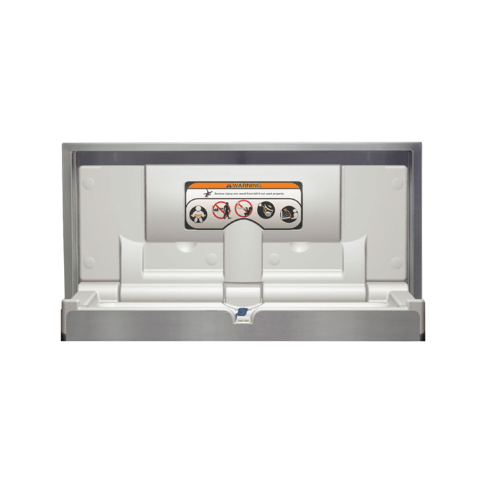 Bradley 962 Recessed Baby Changing Station Stainless Steel #BR-962
