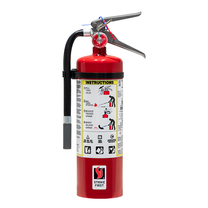 Strike First 5 lb. ABC Fire Extinguisher 3A-40B:C #EC-SF-ABC340