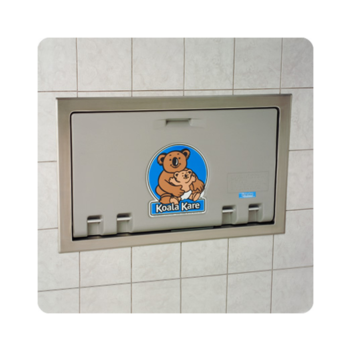 Koala Recessed Baby Changing Station - Horizontal Design - Model