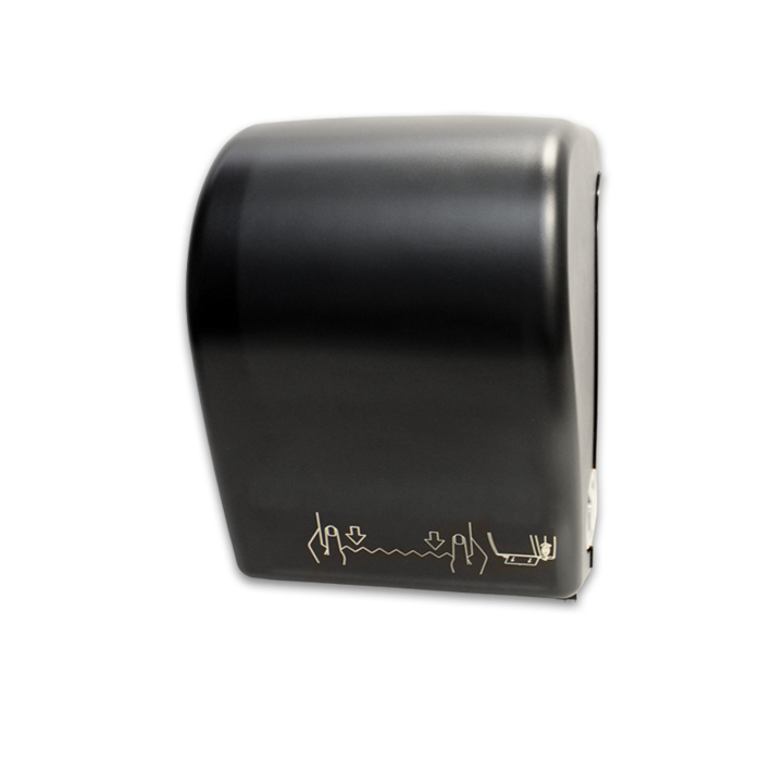 Palmer Fixture TD0201-02 Hands-Free Auto-Cut Towel Dispenser Black Palmer Fixture TD0201-02 Hands-Free Auto-Cut Towel Dispenser Black