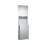 ASI 0469-BL Steel Surface Mounted Paper Towel Dispenser with Waste Receptacle