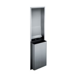 ASI 0469-ND Traditional™ Stainless Steel Recessed Open Cabinet with Waste Receptacle No Door  