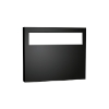 ASI 0477-SM-41 Surface Mounted Toilet Seat Cover Dispenser - Matte Black