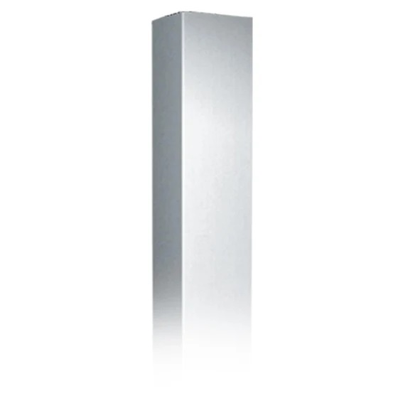 ASI 0533-1 Surface Mounted Stainless Steel Corner Guard with Beveled Edge Legs