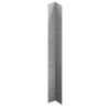 ASI 0533-1 Surface Mounted Stainless Steel Corner Guard with Beveled Edge Legs